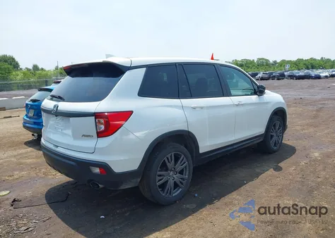 2021 Honda Passport Awd Ex-L из США, поврежденный, VIN 5FNYF8H59MB007097